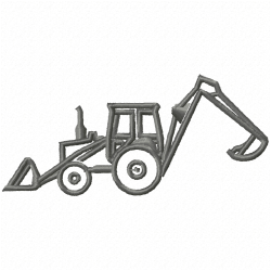 Construction Machinery Vehicles Embroidery Design 1 Construction Machinery Vehicles Embroidery Design 1